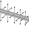 Antena ATK-LOG LTE 5m przewodu wtyk SMA MIMO 800-2170MHz