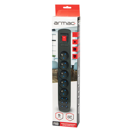 Filtr siec.1,5m R-8 - czarny
